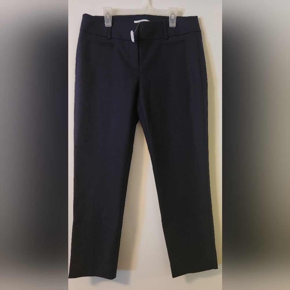 Loft Riviera Slim Pants NWT attached Navy Blue